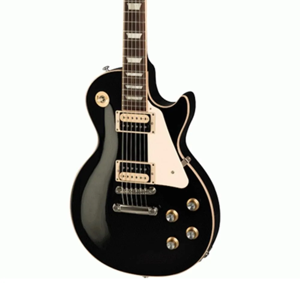 Gibson Les Paul Classic Electric Guitar - Ebony - Image 2