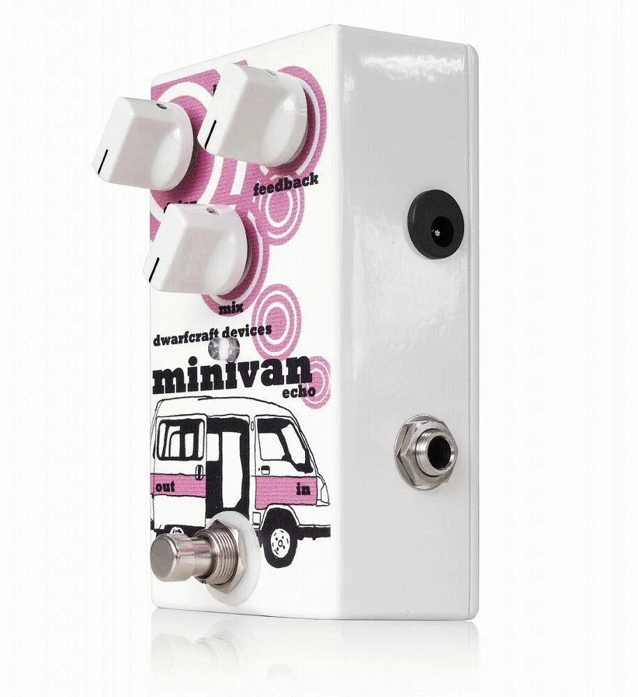 Dwarfcraft Devices Mini Van Echo / Delay Guitar effects Pedal Minivan - Image 2