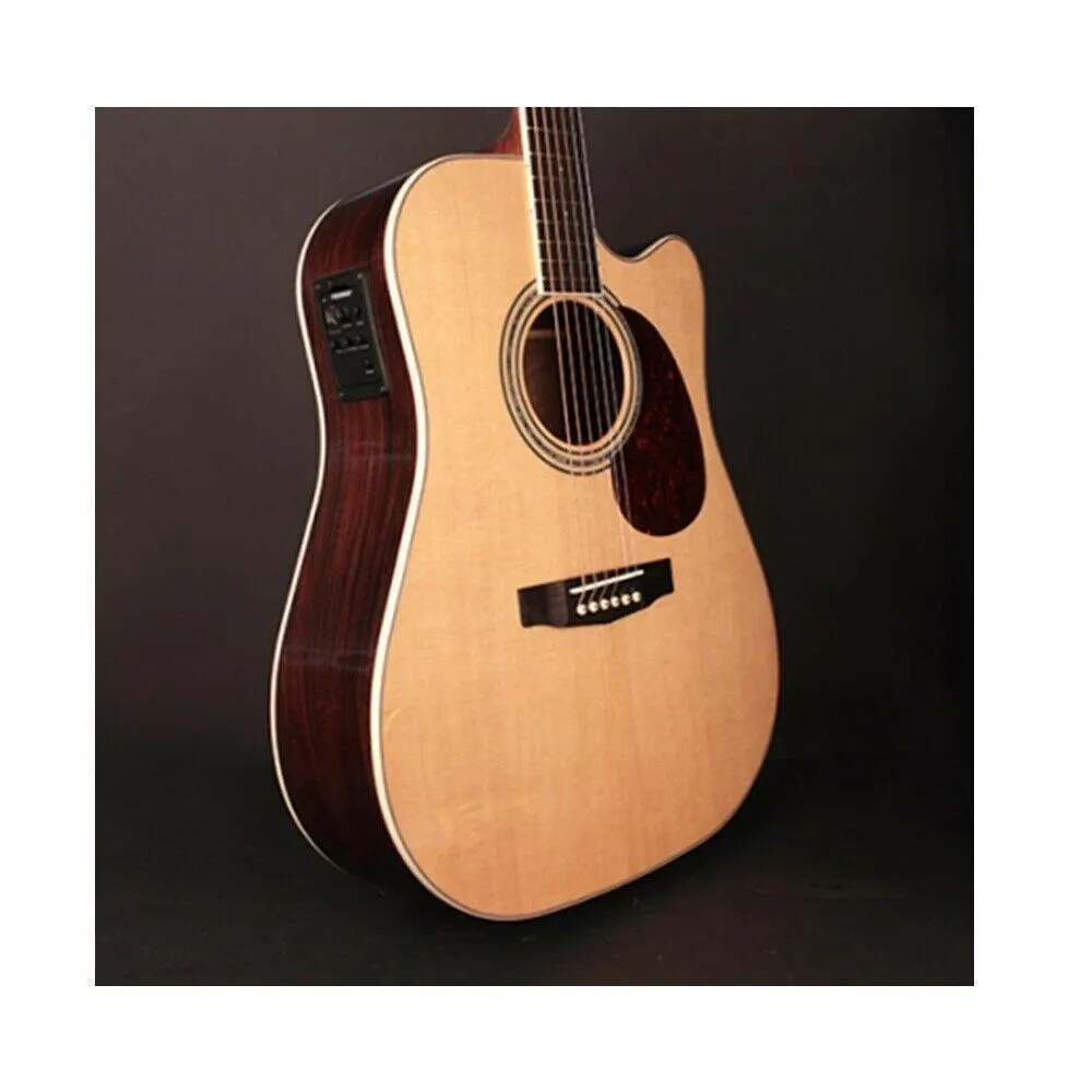 Cort MR710F PF Natural Dreadnought Acoustic / Electric Guitar with Cutaway - Image 2