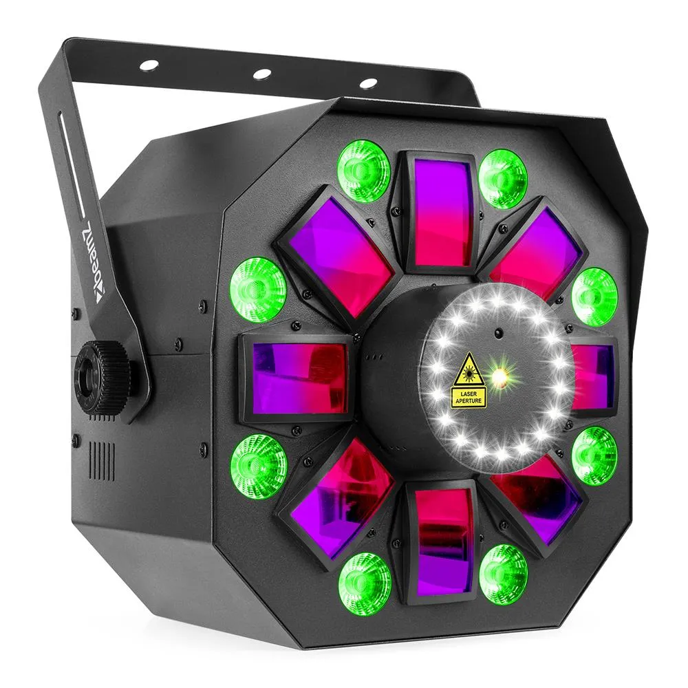 Beamz MULTIBOX 4-in-1 DJ Effect Light - Image 2