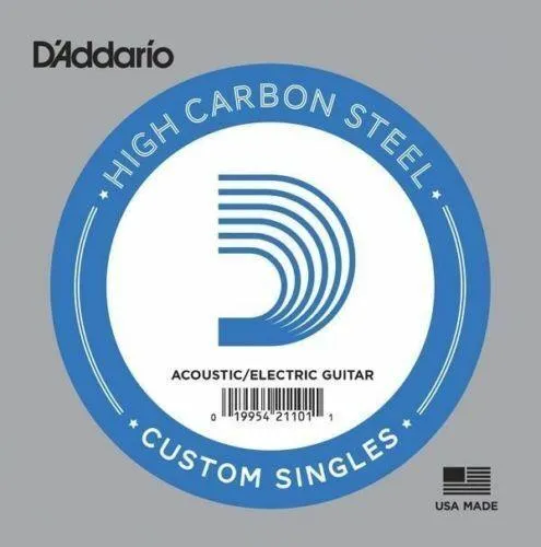 D'Addario PL020 single plain steel Electric / Acoustic Guitar string Gauge 20 - Image 2