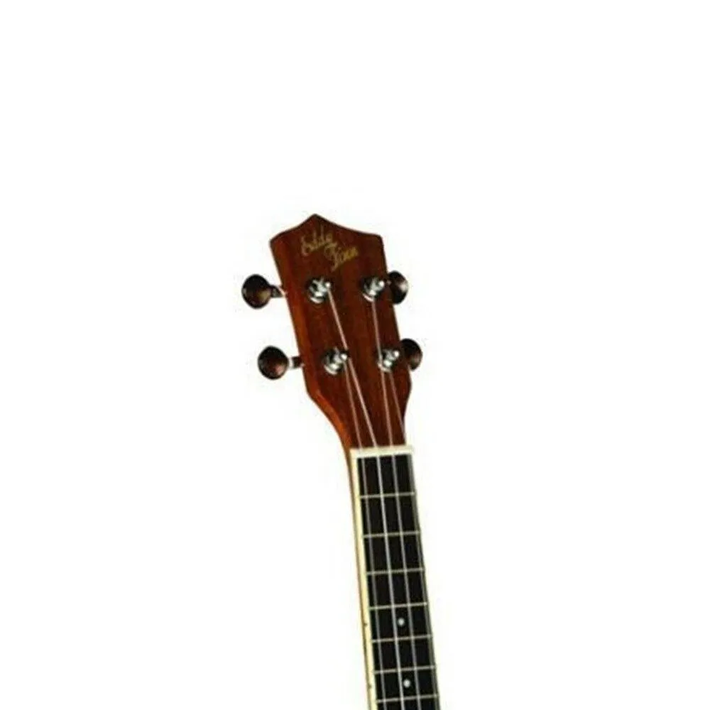 Eddy Finn Ukulele Soprano Mahogany Top Back + Sides Uke EF-7S Aquila Strings - Image 2