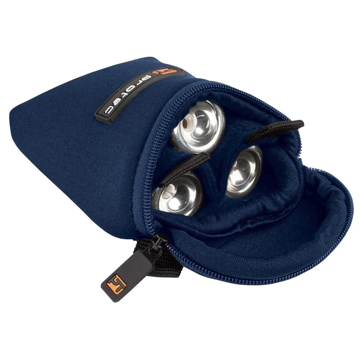 Protec Trumpet / Small Brass Multiple (3-Piece) Mouthpiece Pouch - Blue - Image 2
