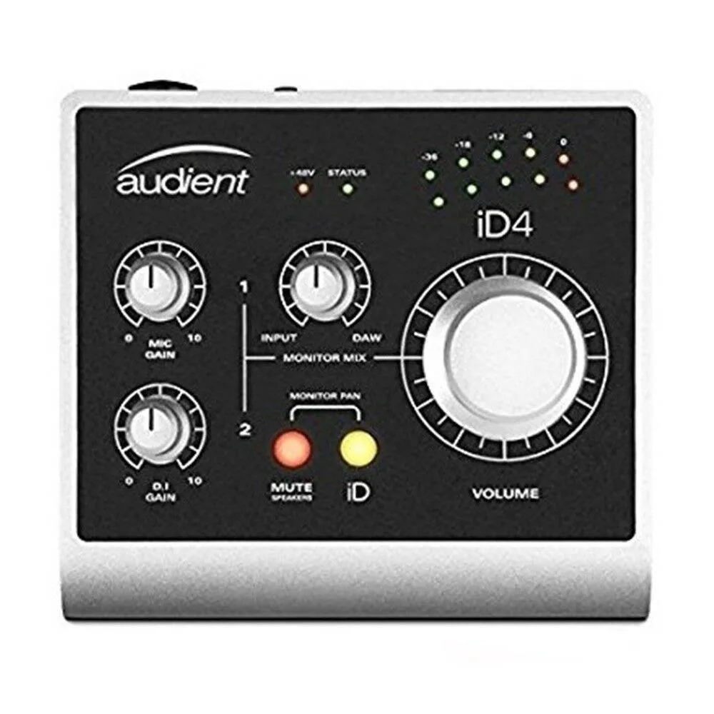 Audient ID4 High Performance USB Audio Interface Studio Kit C/w Mic + headphones - Image 2