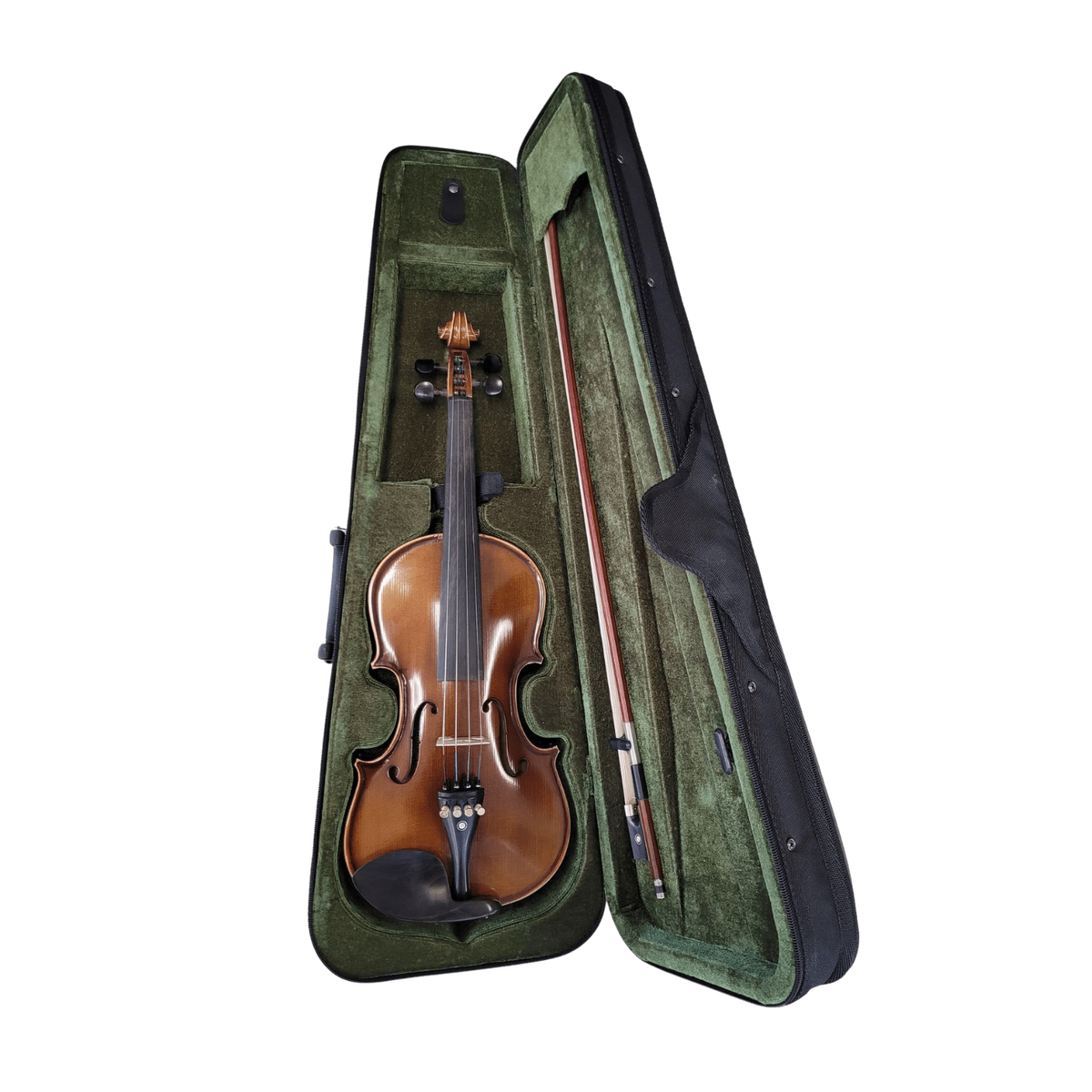Reichel Violins 1/4 Student Violin Model Etude Outfit Hand Carved Solid wood - Image 2