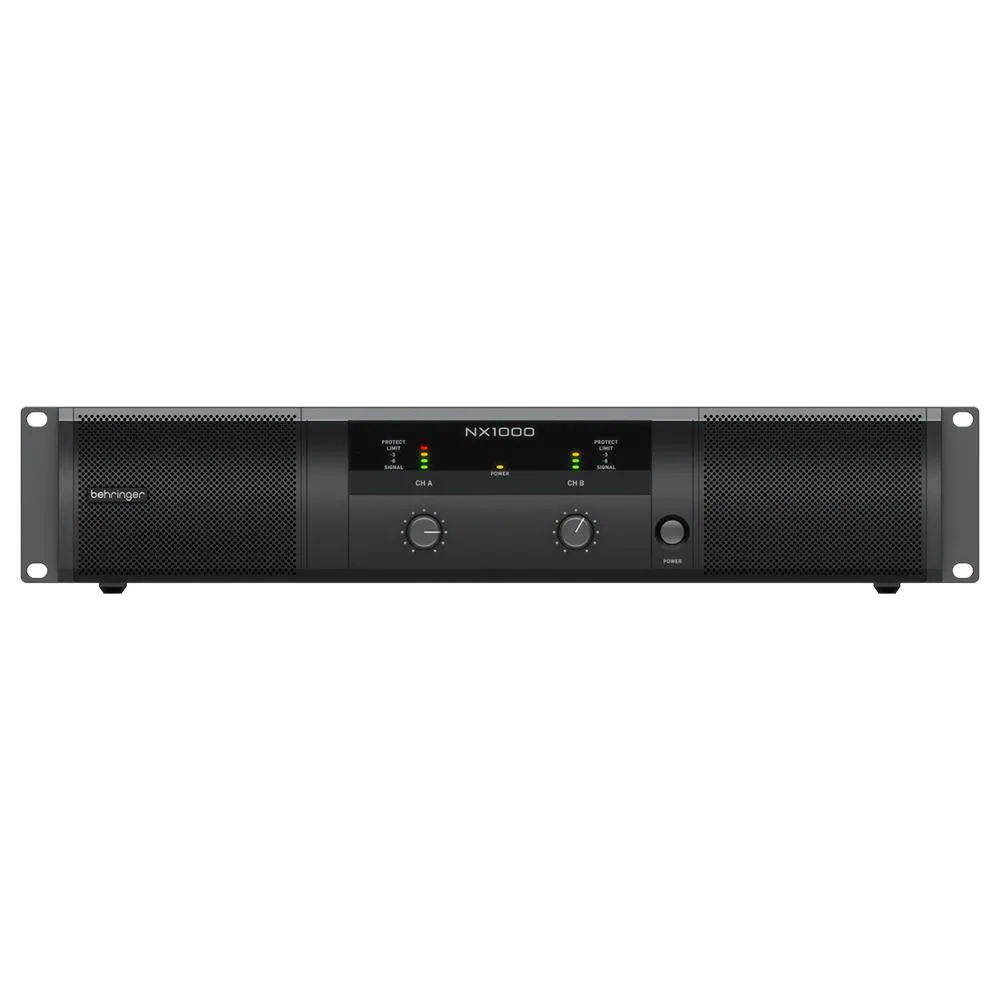 The Behringer Ultra-Lightweight NX1000 Power Amplifier With Smart Sense - Image 2