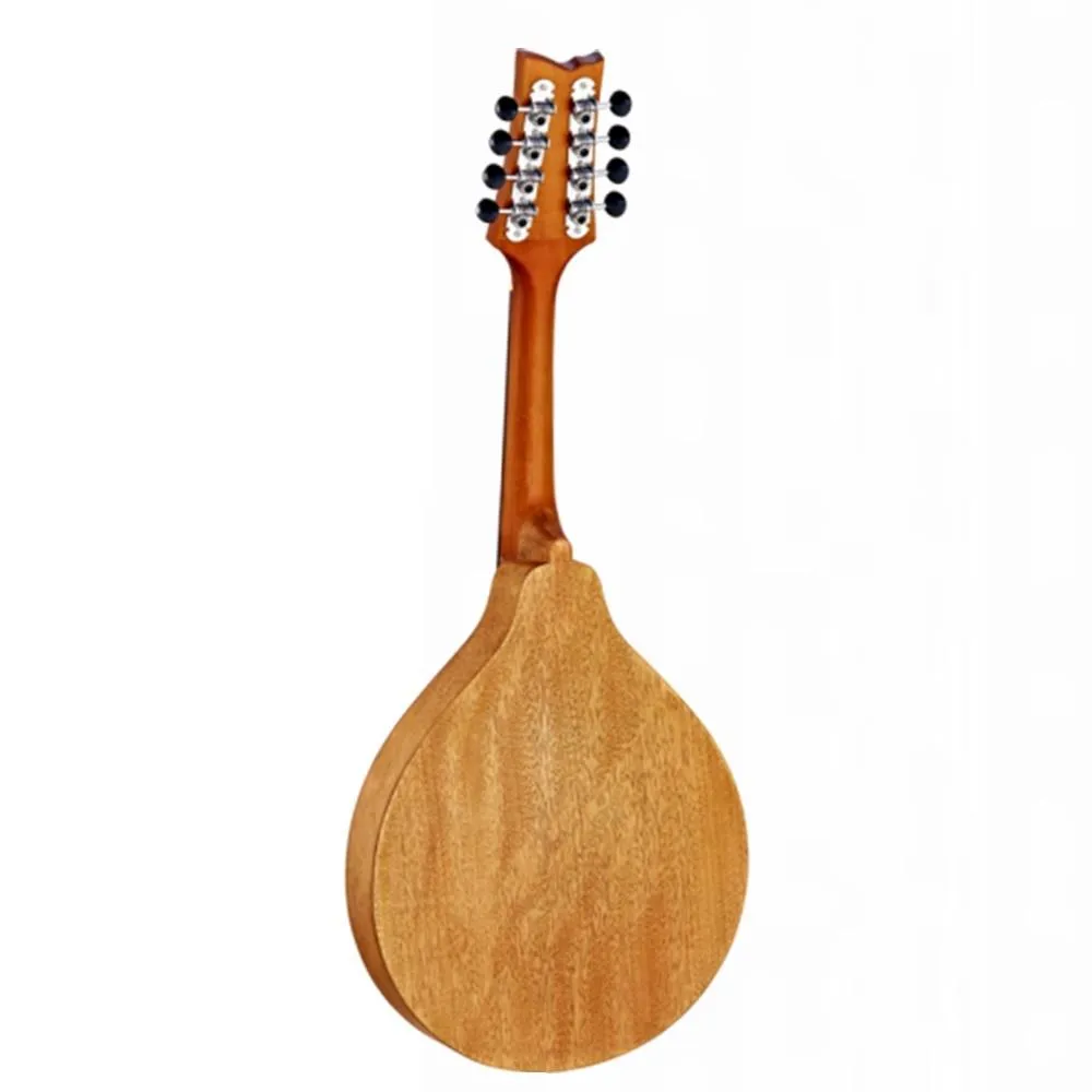 ORTEGA A-Style Mandolin Mahogany, Clear Satin Finish - Image 2
