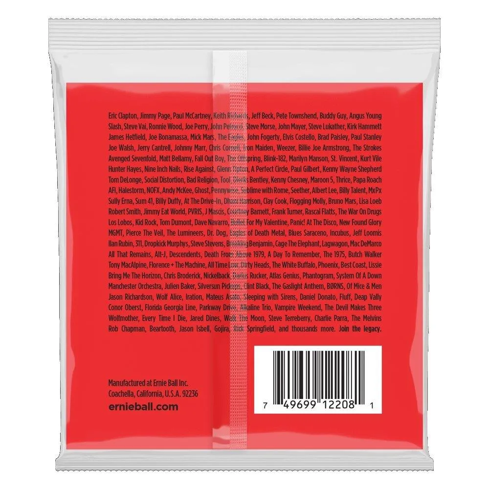 Ernie Ball Light Nickel Wound with Wound G Electric Guitar Strings, 11-52 Gauge - Image 2