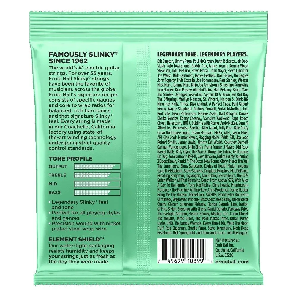Magnum Slinky Nickel Plated Steel Precision Wound Electric Guitar Strings - Image 2