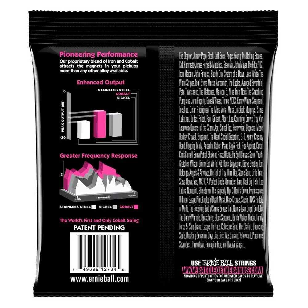 Ernie Ball Super Slinky Cobalt Electric Bass Strings - 45-100 Gauge - Image 2