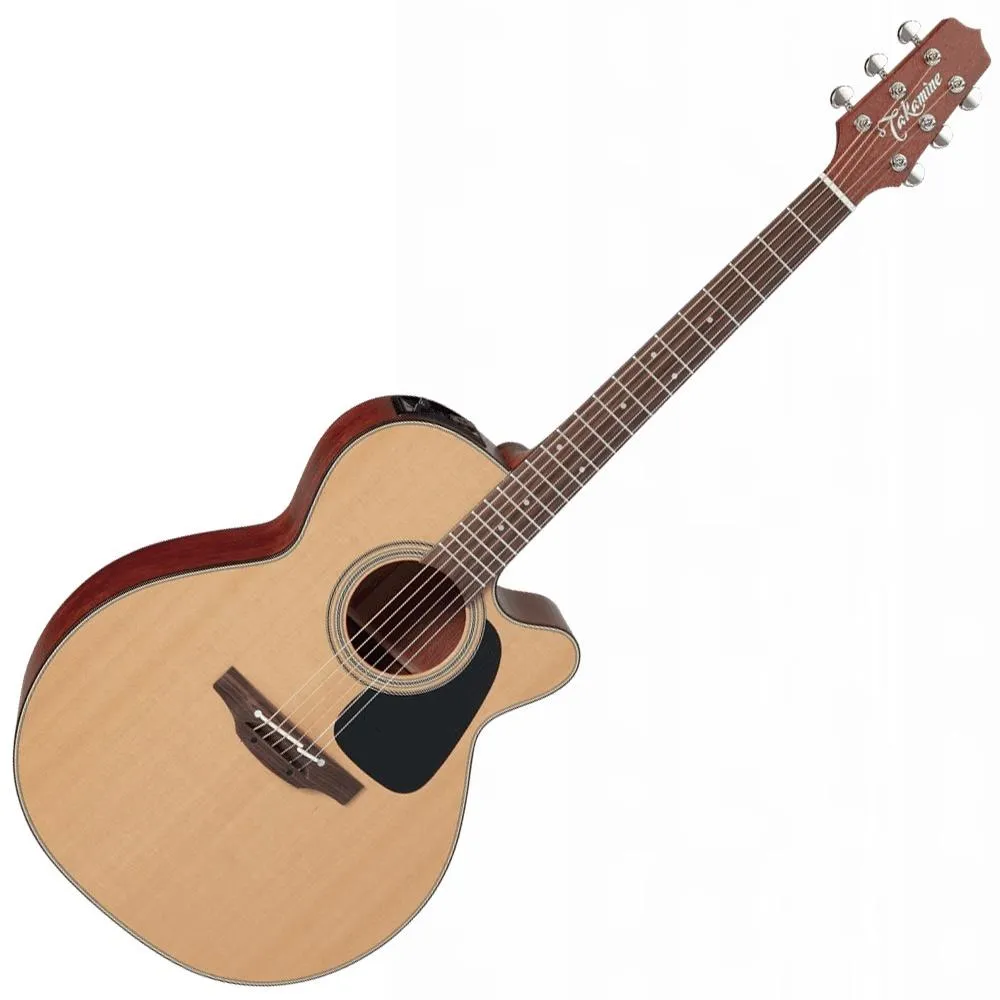 Takamine P1NC Acoustic-Electric Guitar - Natural Satin Made in Japan - Image 2