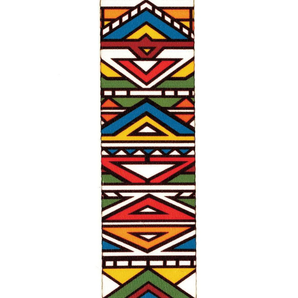 D'Addario Polyester Guitar Strap, Ndebele - Image 2