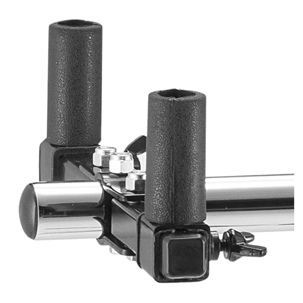 Pearl PB-900LW All Fit Cradle Light-Weight Double Braced Tilting Bongo Stand - Image 2