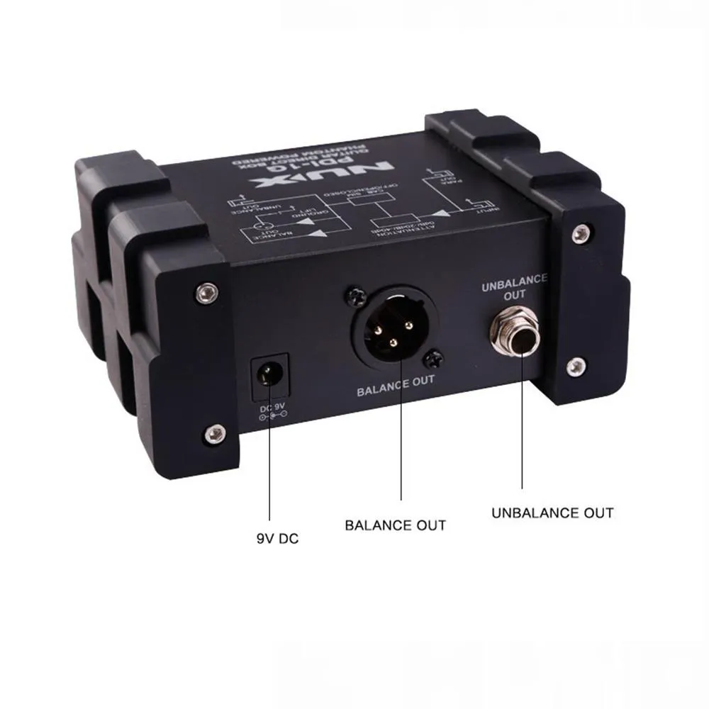 NUX PDI-1G Professional Guitar Active Direct Box - PROFLEX Series - Image 2