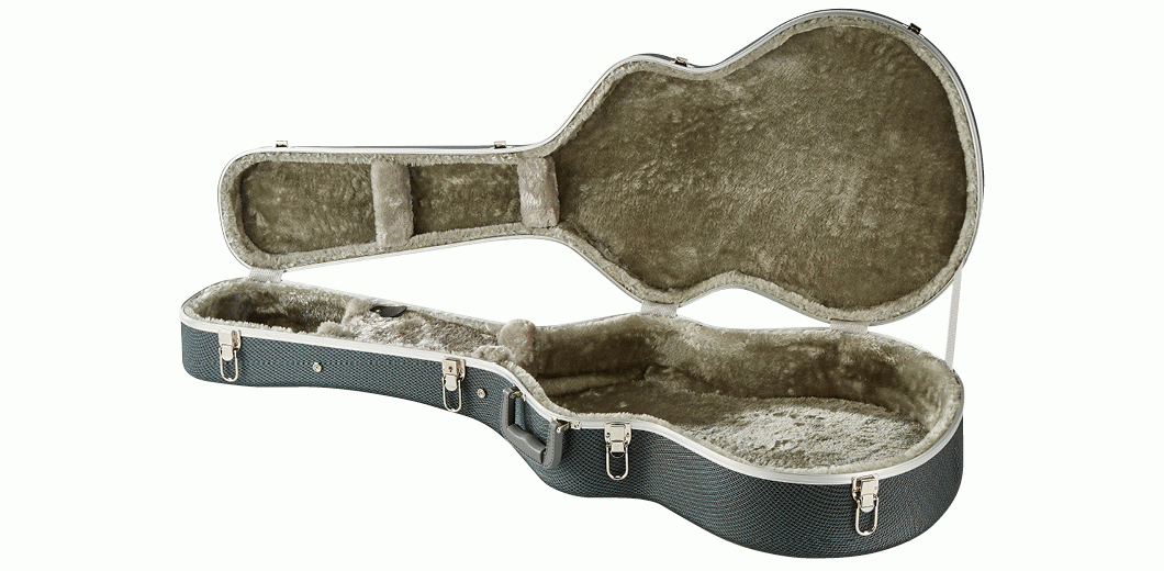 ARMOUR PLAT500W ABS Acoustic Guitar Moulded Hard Case - Image 2