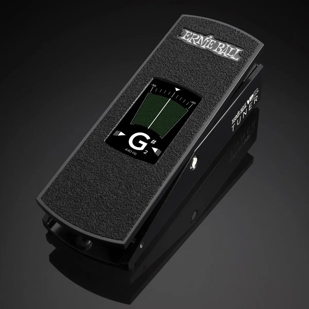 Ernie Ball VPJR Active Volume Pedal with Digital Chromatic Tuner- Black - Image 2
