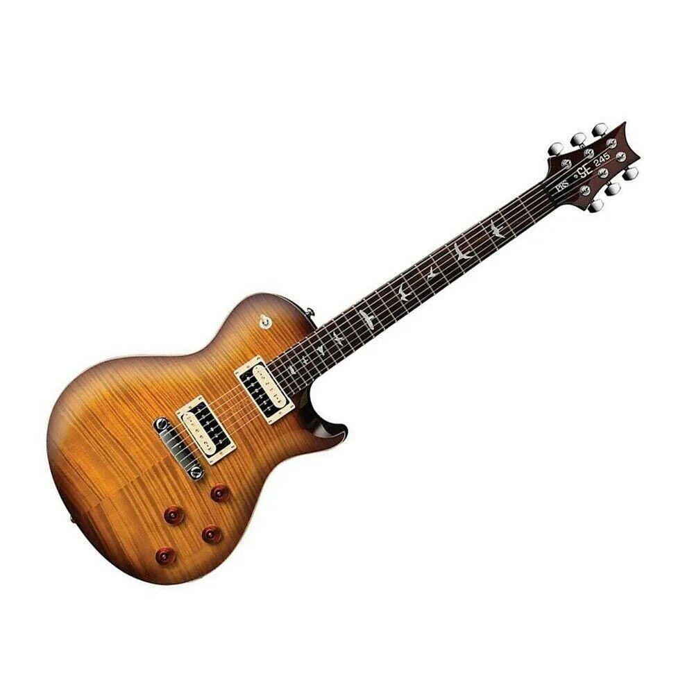 PRS Paul Reed Smith SE 245 - Tobacco Sunburst Solidbody Electric Guitar - Image 2