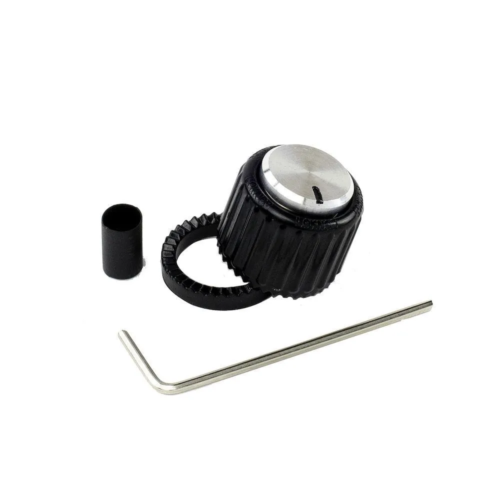D'Addario LokNob Large - Black/Silver - Image 2