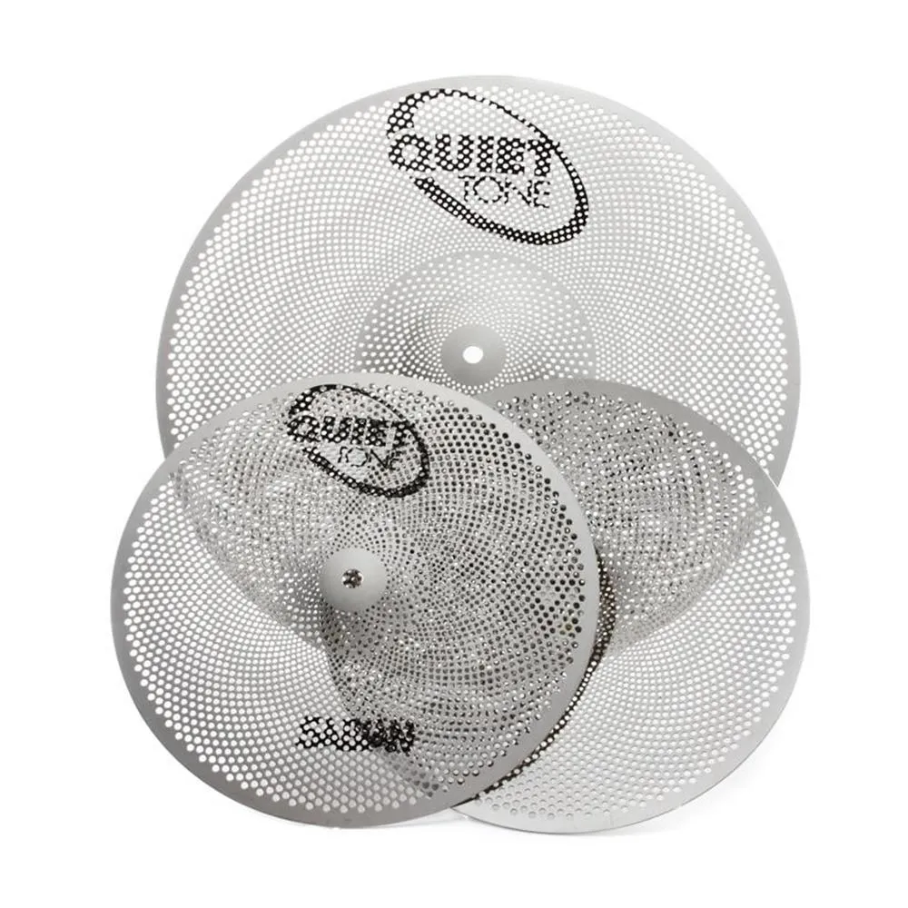 Sabian Quiet Tone Practice Cymbals Set - 13/18 inch 2-piece Low-volume - Image 2