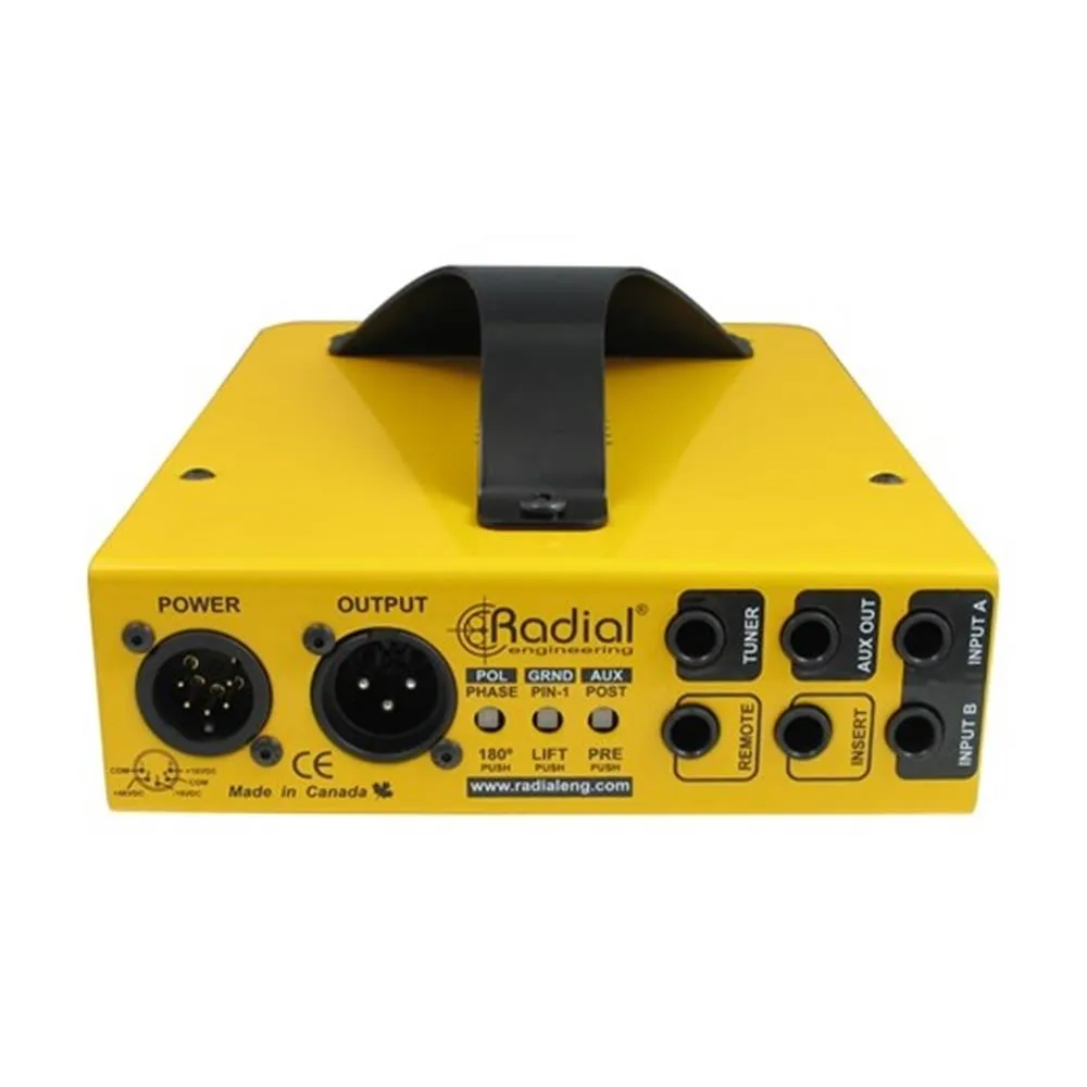 Radial FIREFLY - Tube DI, 2-inputs, class-A,12AX7 tube drive, transformer isolated output - Image 2