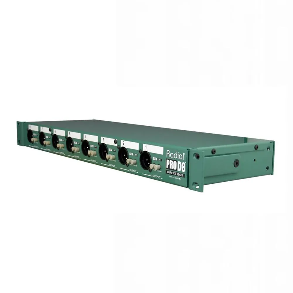 Radial ProD8 8-channel Passive Instrument Direct Box with custom Transformers - Image 2