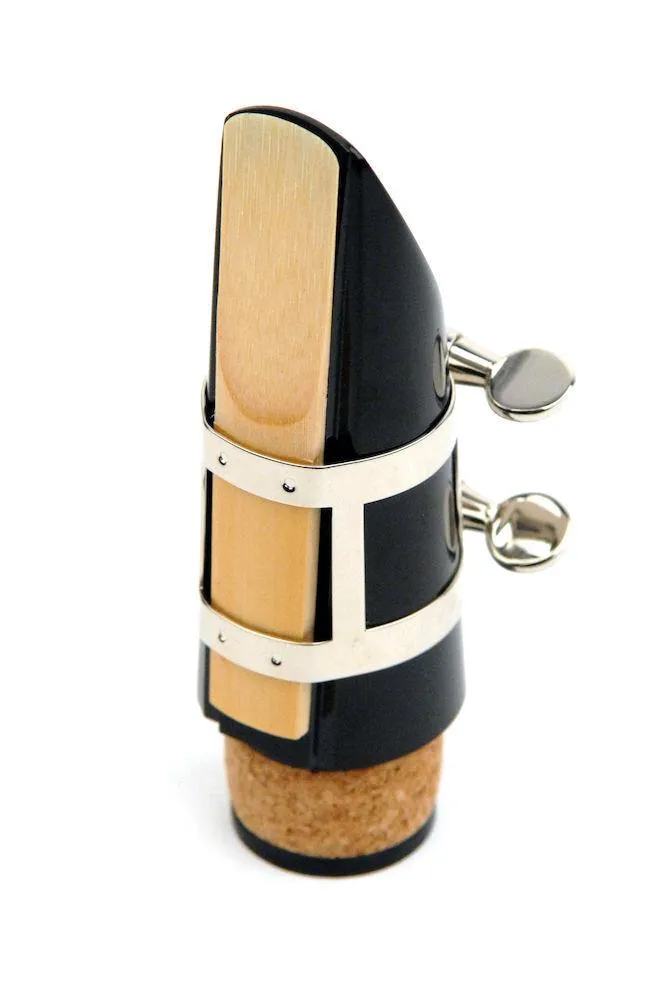 Rico Ligature & Cap, Bb Clarinet, Nickel - Image 2