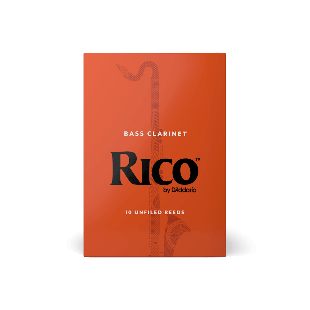 Rico by D'Addario Bass Clarinet Reeds, Strength 2.5, 10 Pack - Image 2