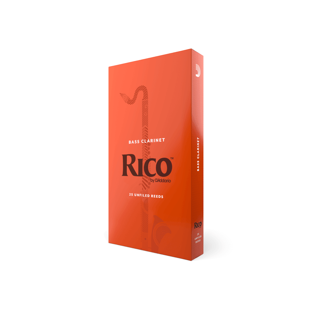Rico by D'Addario Bass Clarinet Reeds, Strength 2.5, 25 Pack - Image 2