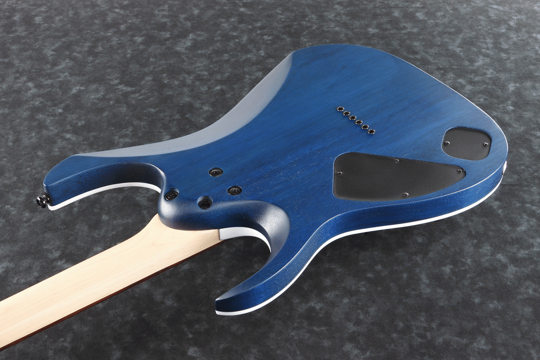 Ibanez RGA42FM - Blue Lagoon Burst Flat Electric Guitar - Image 2