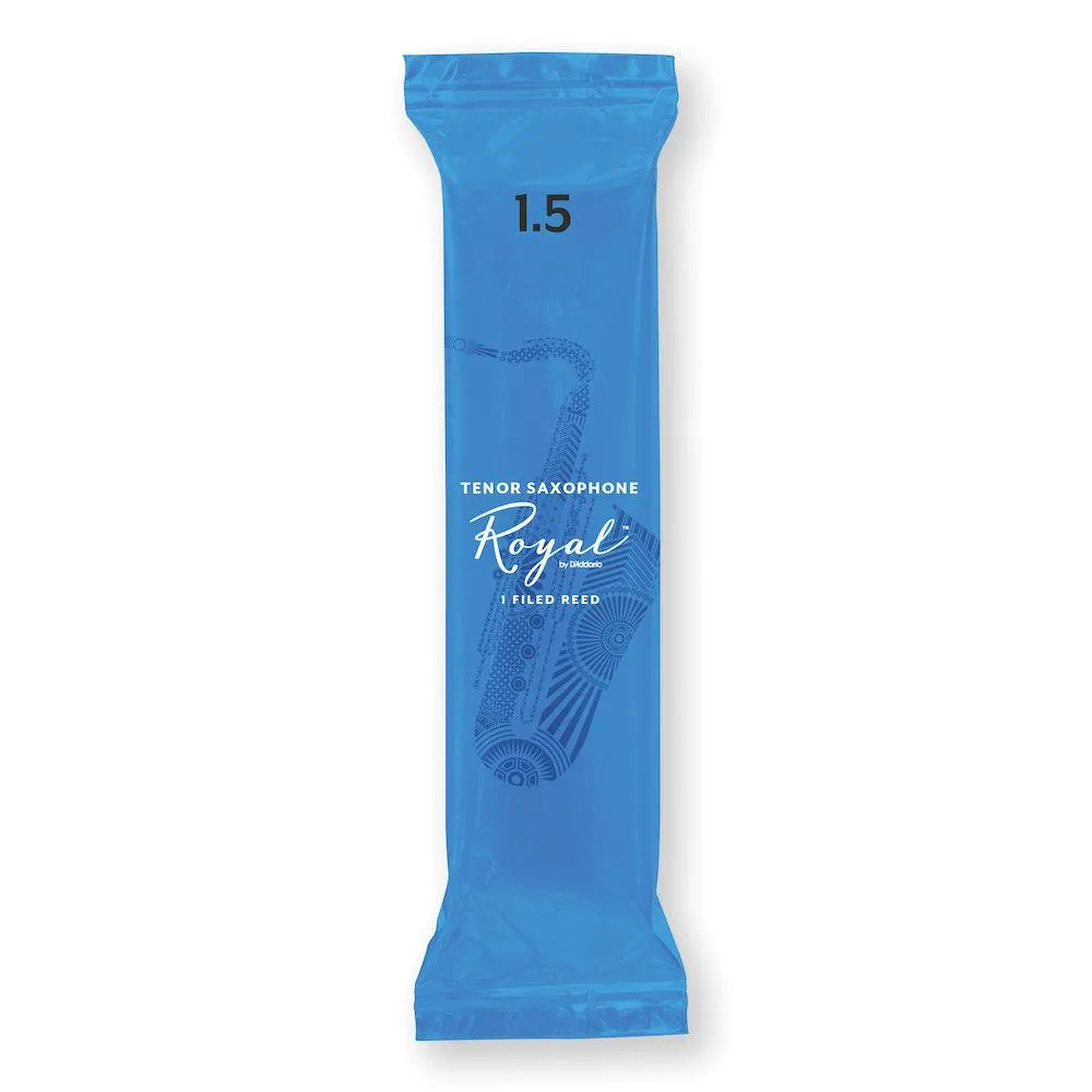 Royal by D'Addario Tenor Saxophone Reeds, #1.5, 25-Count Single Reeds - Image 2