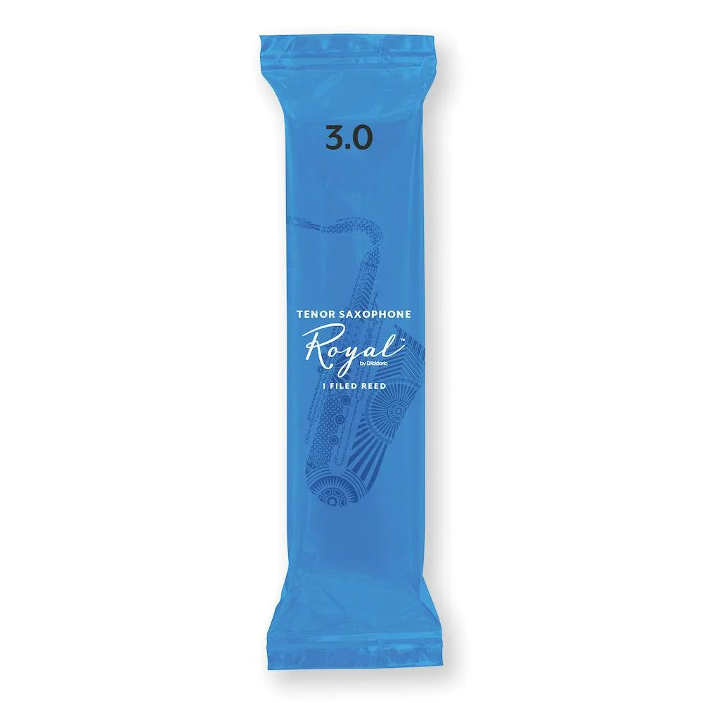 Royal by D'Addario Tenor Saxophone Reeds, #3.0, 25-Count Single Reeds - Image 2
