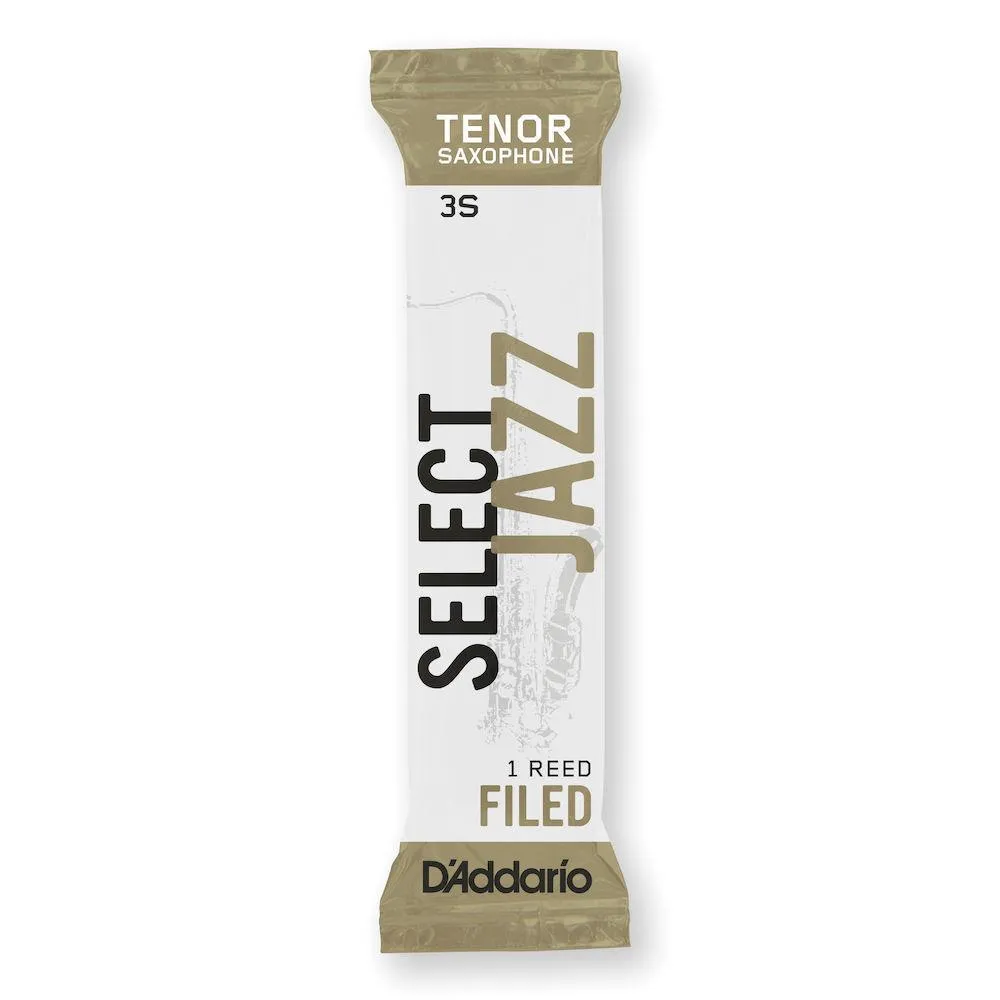 D'Addario Select Jazz Filed Tenor Saxophone Reeds, Strength 3 Soft, 25 Box - Image 2