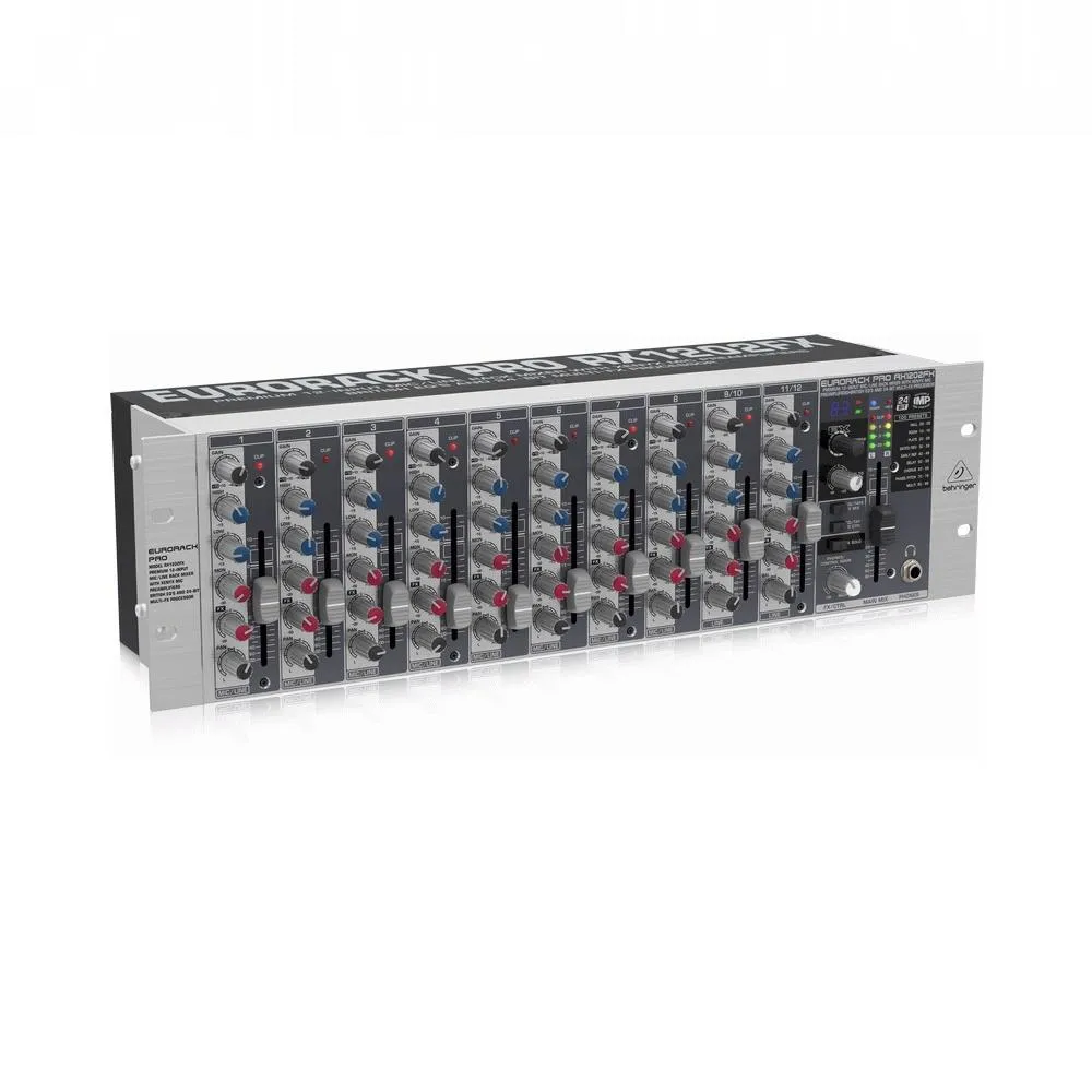 Behringer Eurorack Pro RX1202FX Rackmount Mixer with Effects - Image 2