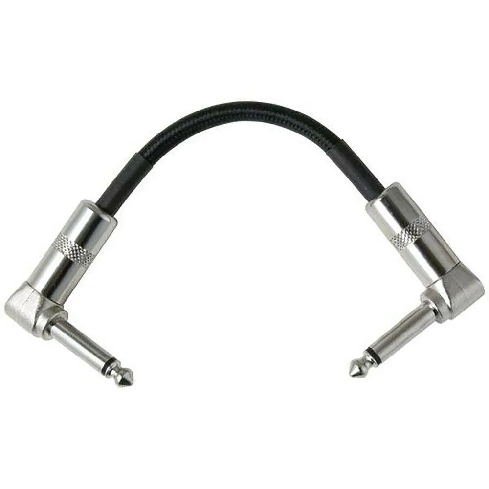 4 cables Strukture S6P48 Dual Right Angle 6" Woven Patch Cable - Image 2