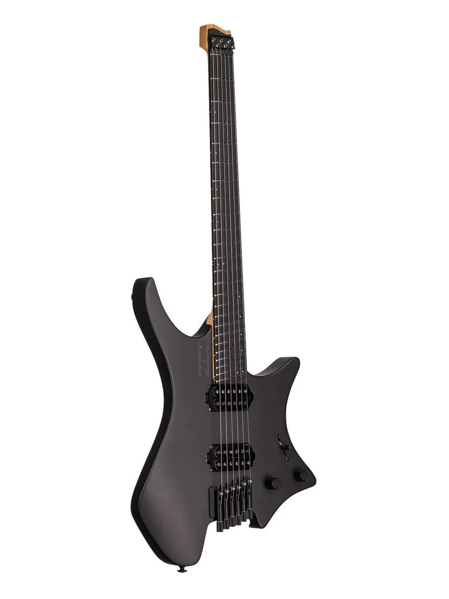 STRANDBERG BODEN METAL NX 6 BLACK GRANITE Electric Guitar - Image 2