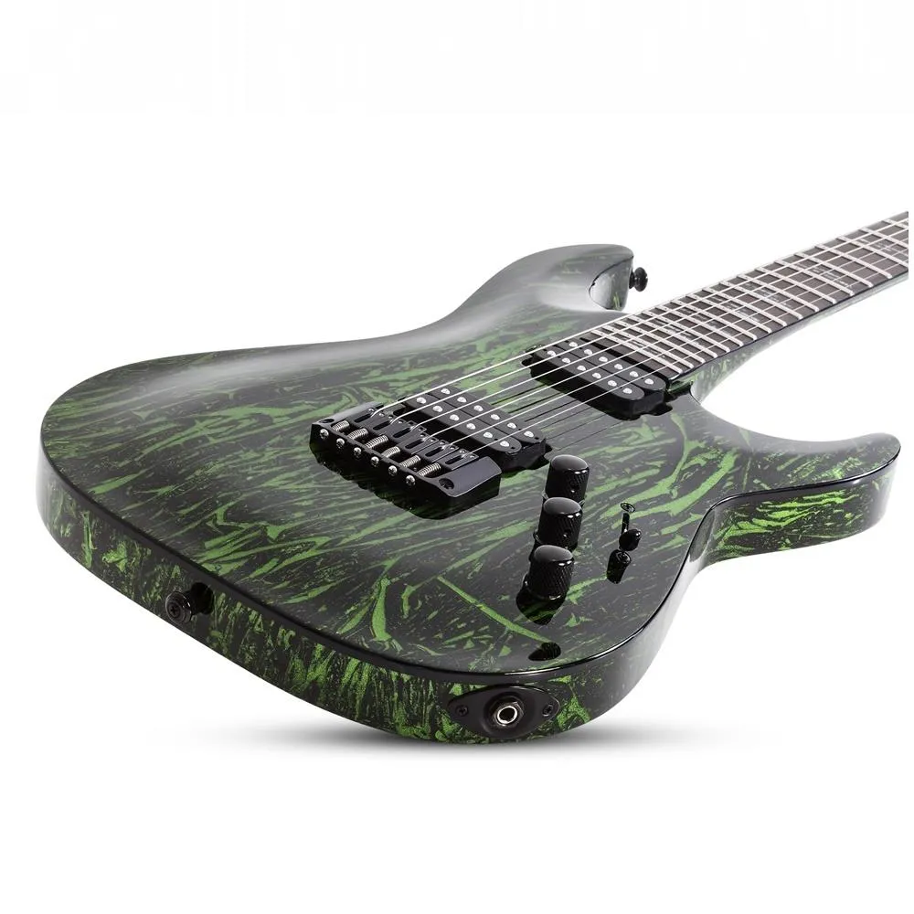 Schecter C-1 Silver Mountain - Toxic Venom - Electric Guitar - Image 2