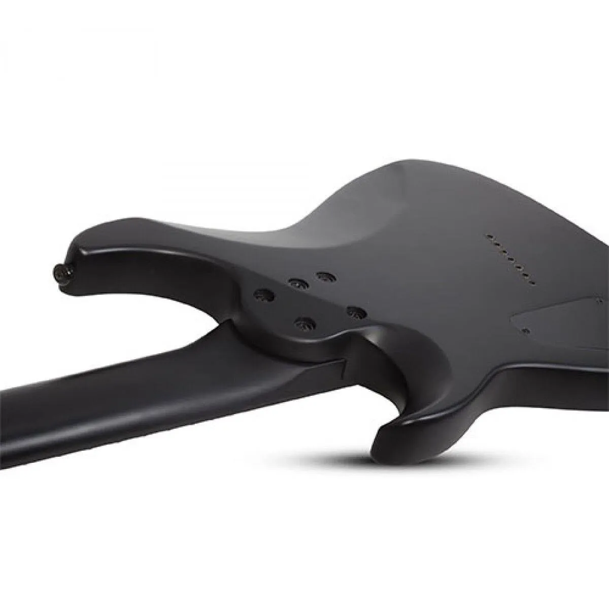 Schecter SCH2476 Damien 7 String Multiscale Electric Guitar Satin Black - Image 2