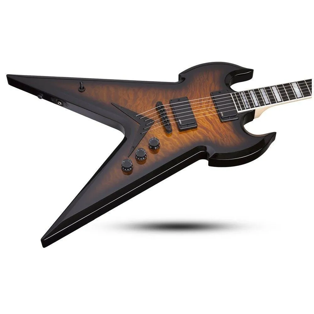 Wylde Audio War Hammer Death Claw Molasses (DCM) Electric Guitar EMG pickups - Image 2
