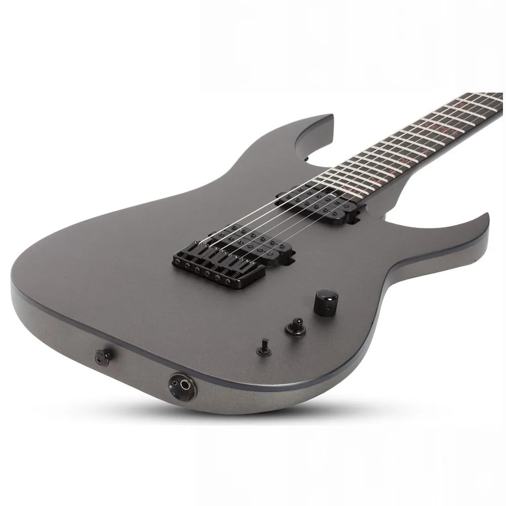 Schecter Keith Merrow KM-6 MK-III Standard Electric Guitar - Stealth Grey - Image 2