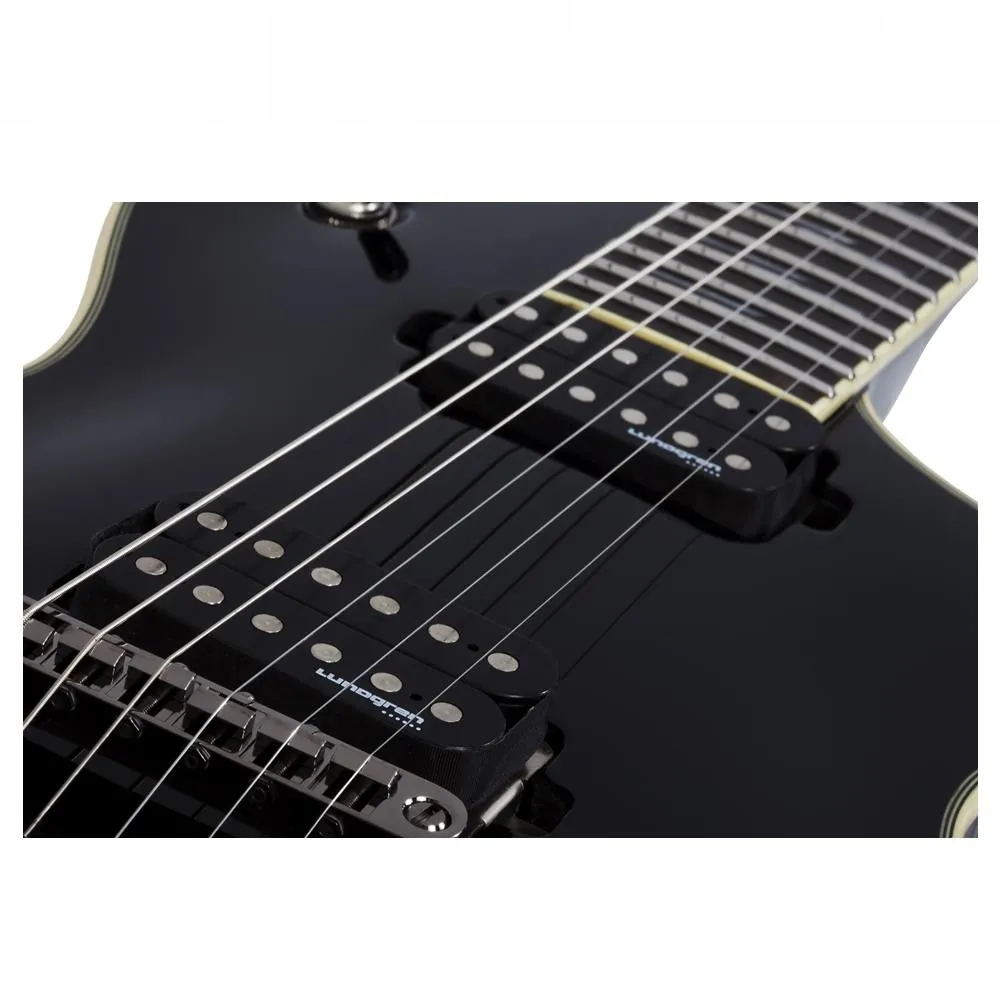 Schecter Solo-II Blackjack Electric Guitar - Black Gloss - Image 2