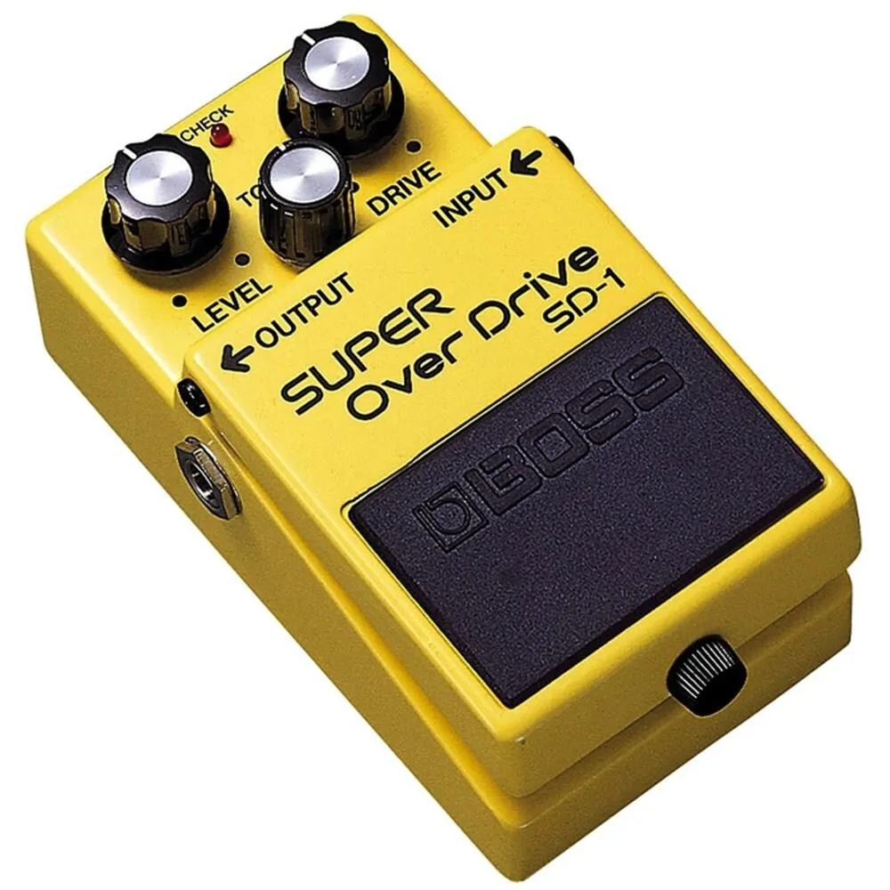 Boss SD-1 Super Overdrive Guitar Effects Pedal - Image 2