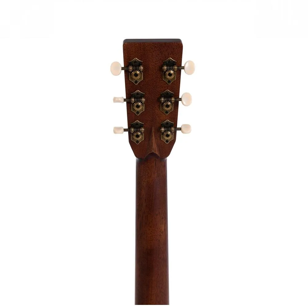 Sigma SDM-15E Dreadnought Acoustic Electric Guitar - Solid Mahogany - Image 2