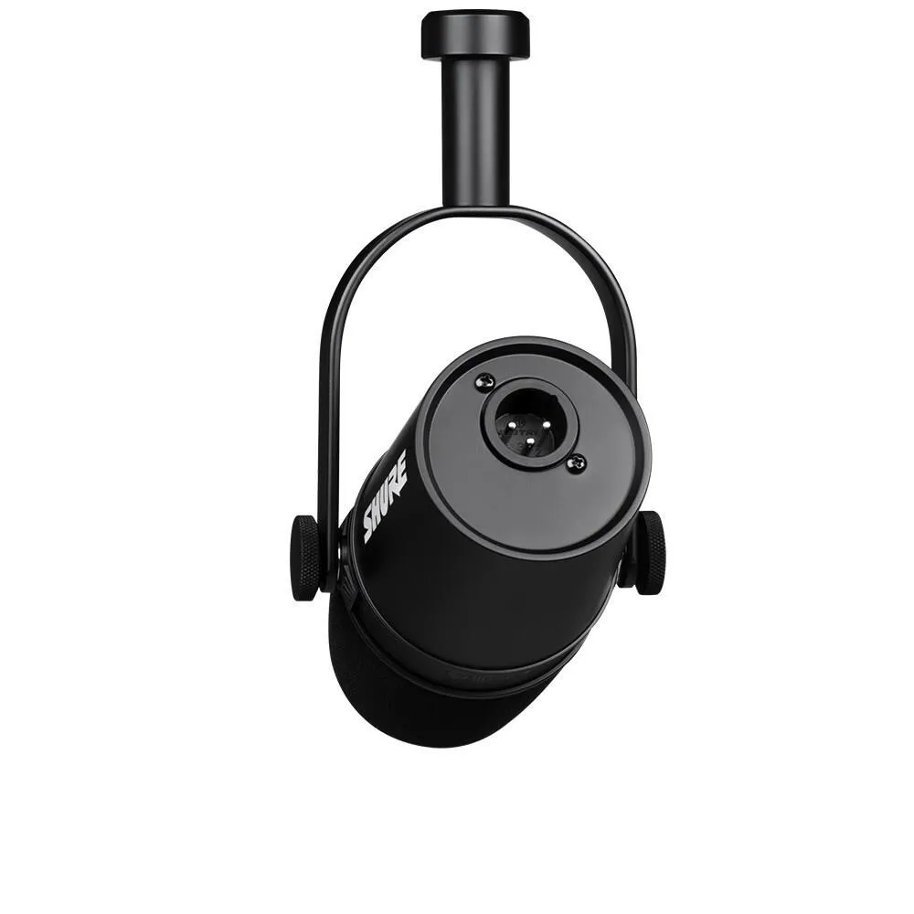 Shure Motiv MV7X XLR Dynamic Podcasting Microphone (Black) - Image 2
