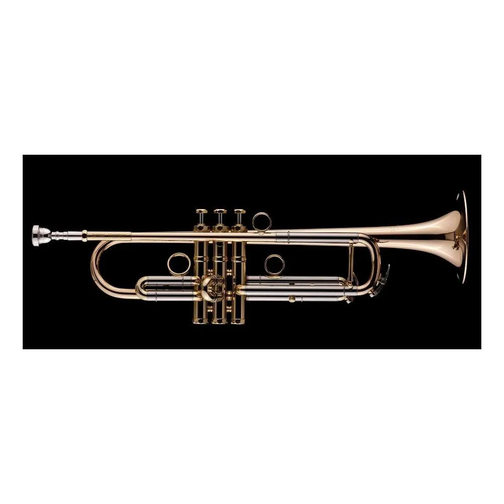Schagerl ACADEMIA Trumpet - James Morrison Jazz Model Gold Brass Bell - Image 2