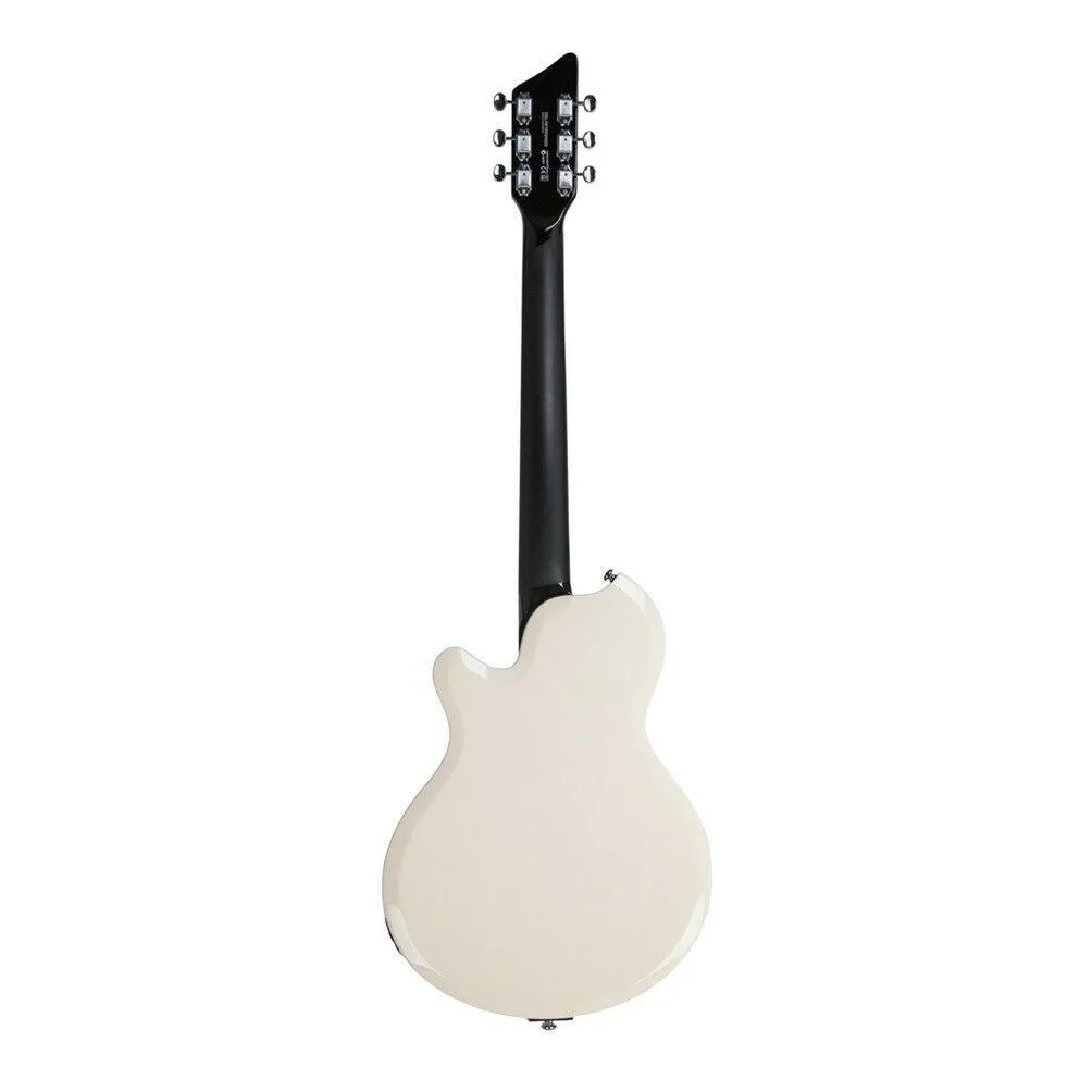 SUPRO Electric Guitar Westbury Artic White - Gold Foil Pickups - Image 2
