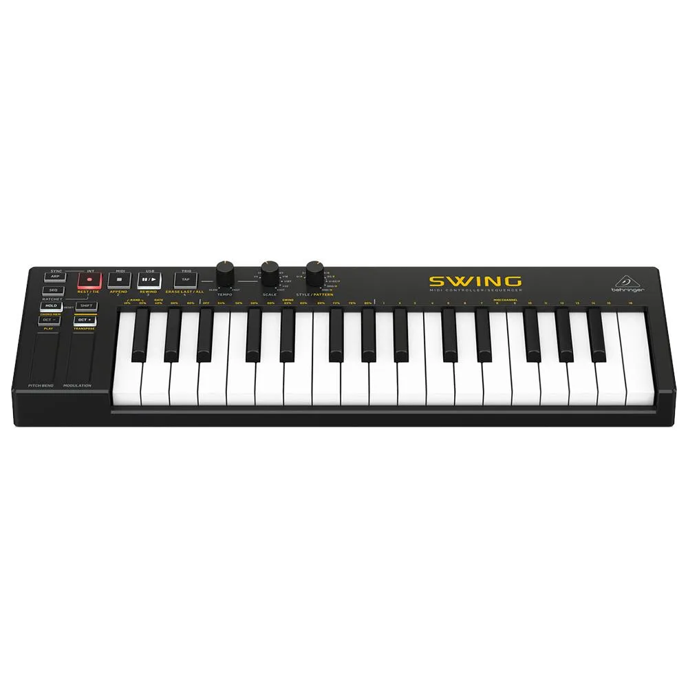 The Behringer Swing 32 Compact-Sized Keys USB MIDI Controller Keyboard - Image 2