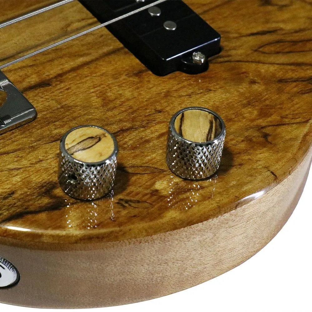 TinyBoy 5-String BJ Electric Bass - Natural - TBJ-3500NSM - Image 2