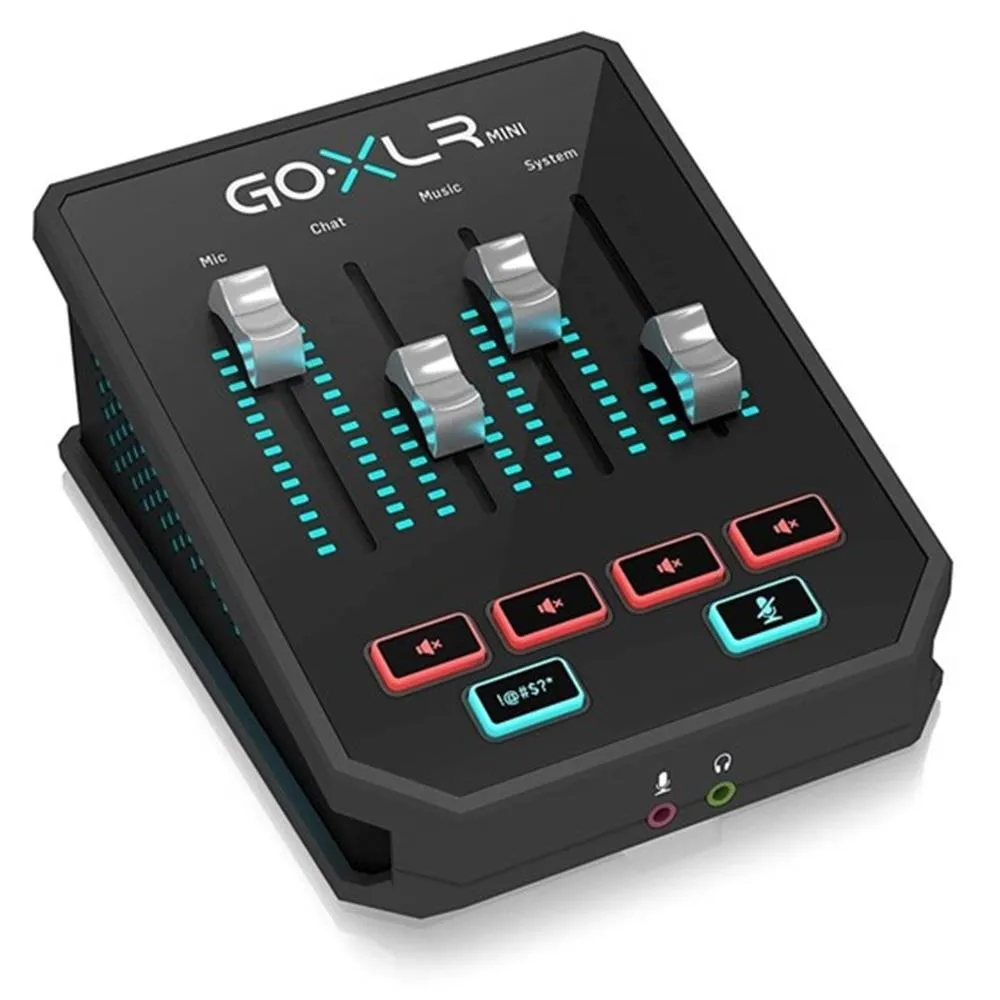 TC-Helicon GoXLR Mini USB Streaming Mixer with USB/Audio Interface - Image 2