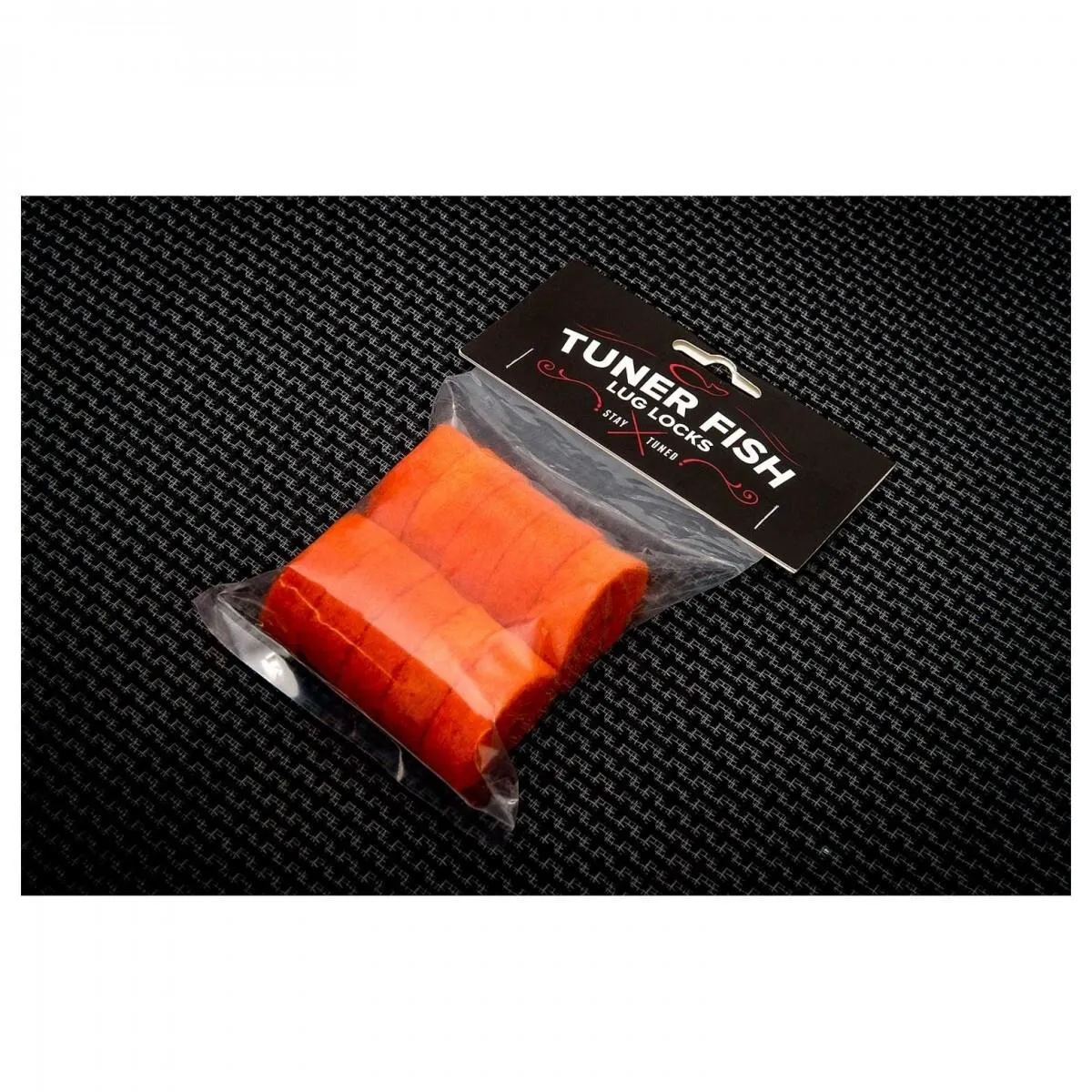 Tuner Fish Lug Locks Cymbal Felts 10pk, Orange - Image 2