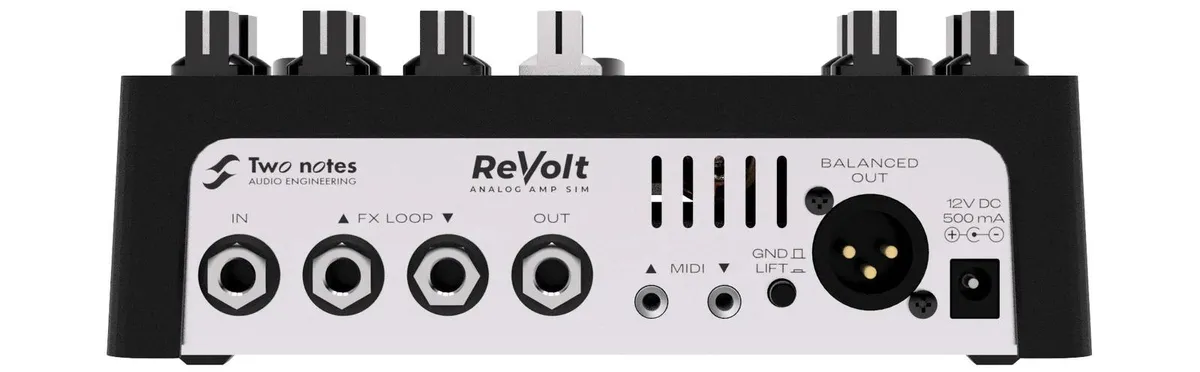 Two Notes ReVolt Guitar - 3 Channel Guitar Analog Amp Simulator - Image 2